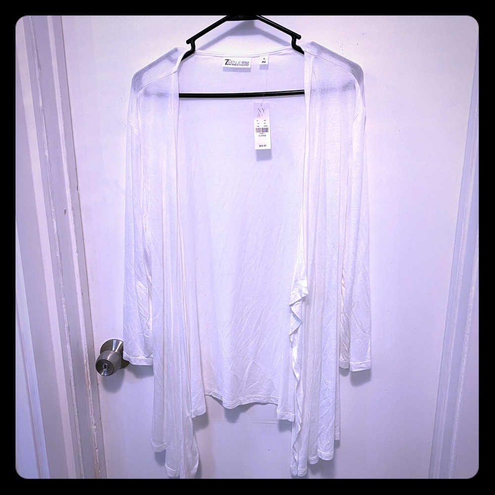 NY&Co White/cream Light weight Cardigan